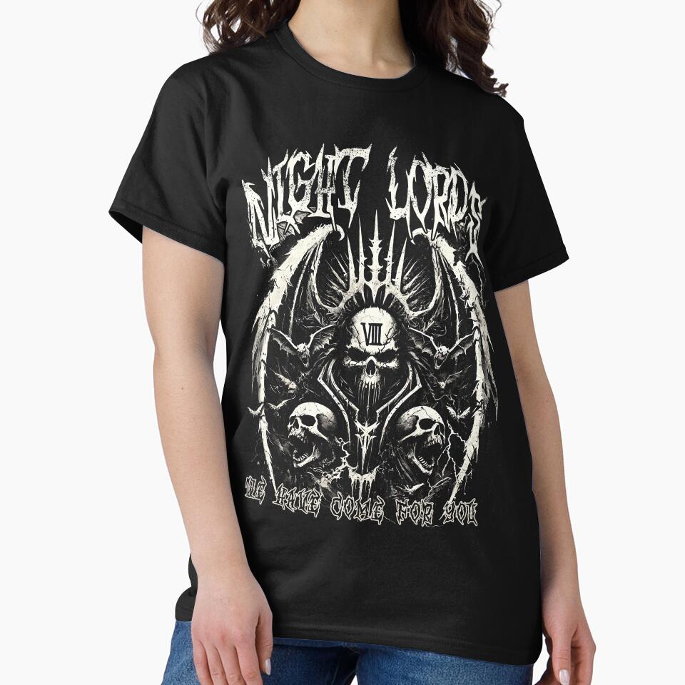 The Lords of Night - Black Metal v.3 by RebusArts T-Shirts, Hoodie, Sweatshirt | BlankRebels.com (Image 2)
