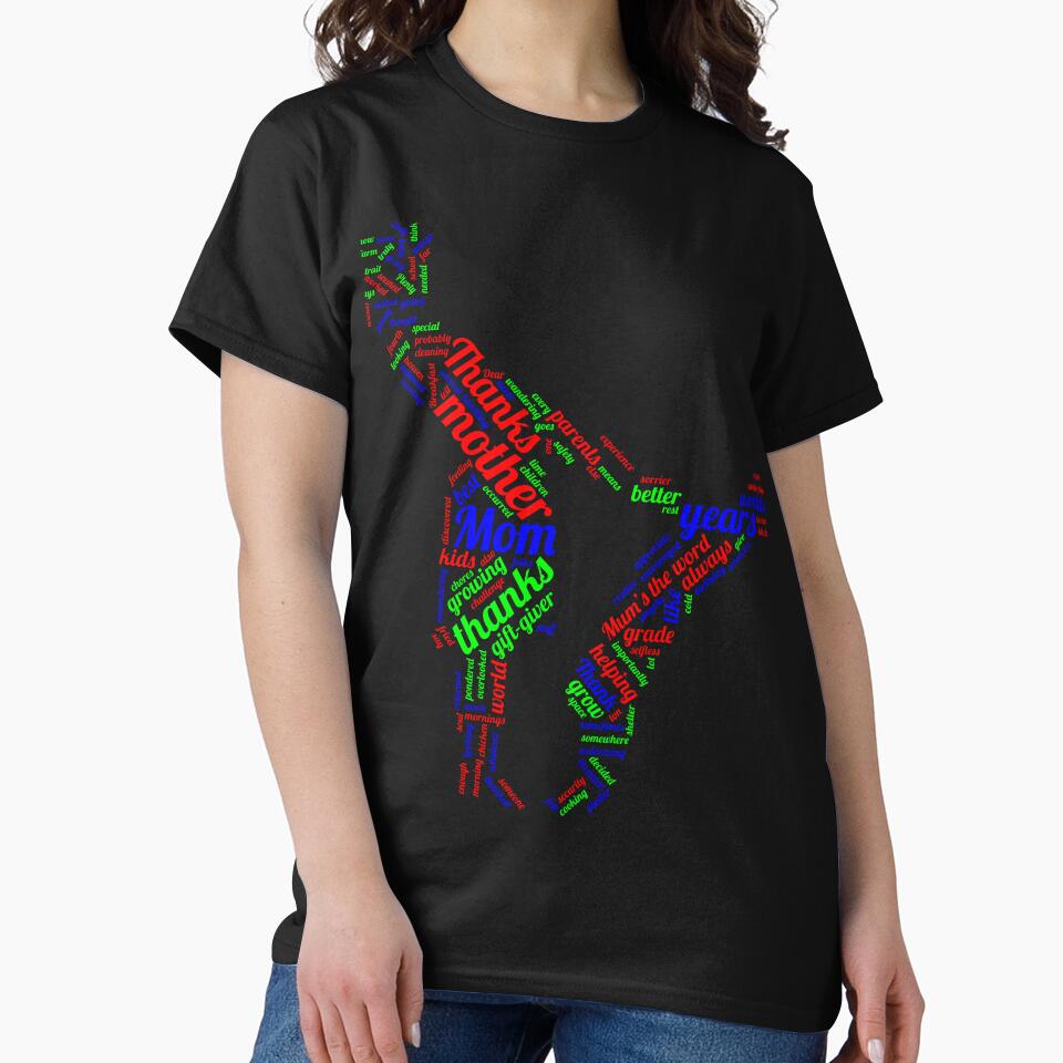 things to write for mother's day first mothers day present by greatatlas T-Shirts, Hoodie, Sweatshirt (Image 2)