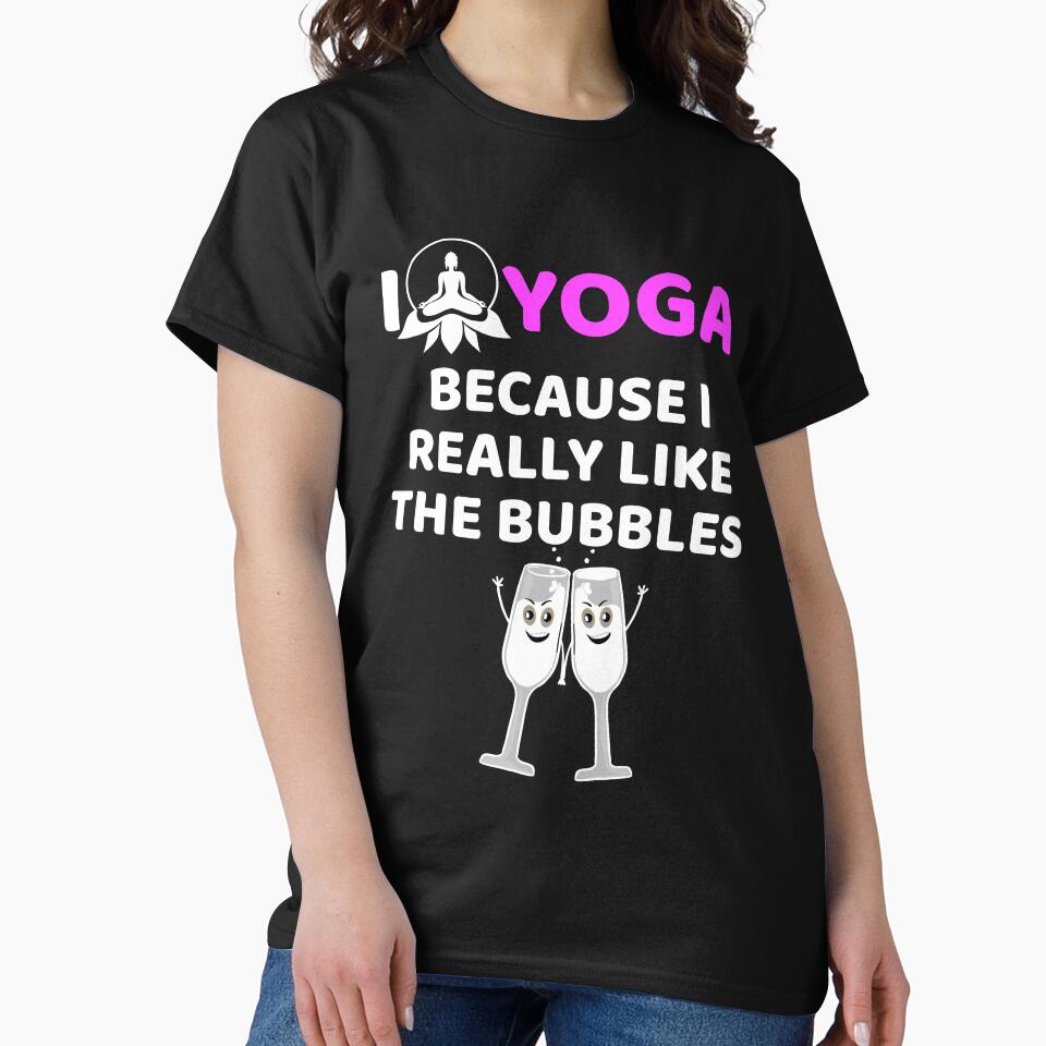Yoga,I Yoga to Burn off the Crazy- Yoga Funny by BitcoinBros T-Shirts, Hoodie, Sweatshirt | BlankRebels.com (Image 2)