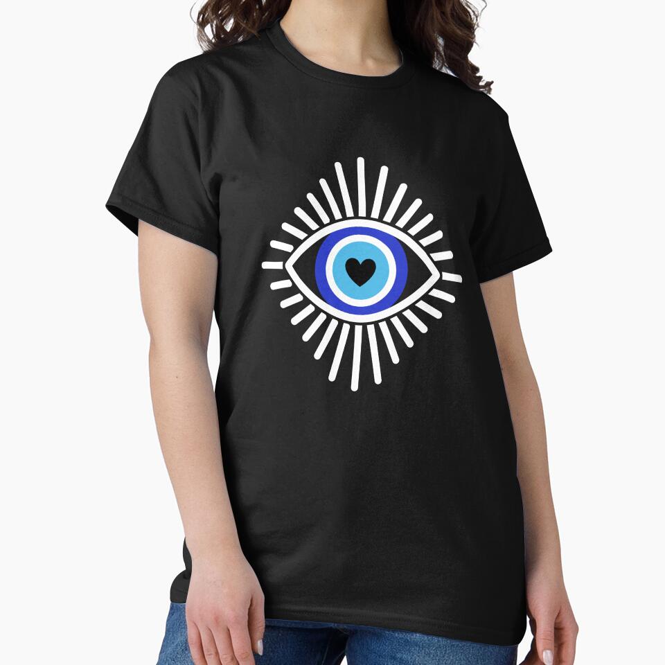 Evil Eye Spiritual Aesthetic Esoteric Mystical by prettyvocal T-Shirts, Hoodie, Sweatshirt | BlankRebels.com (Image 2)
