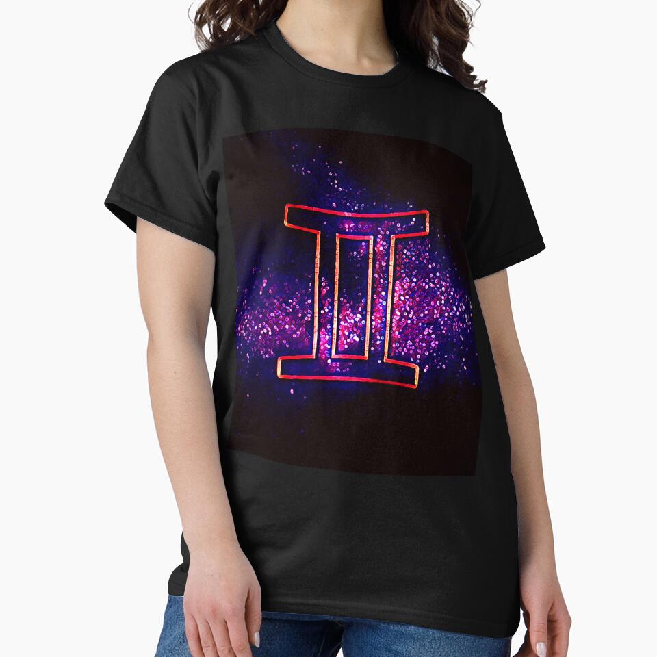 Gemini (Retro Gemini Zodiac) by UniqueDeignz T-Shirts, Hoodie, Sweatshirt | BlankRebels.com (Image 2)
