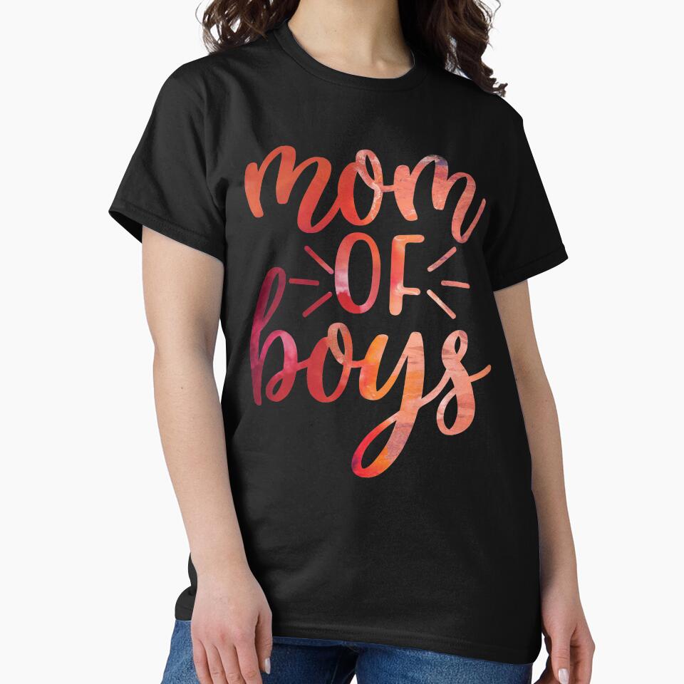 Mom Of Boys by Qudkin T-Shirts, Hoodie, Sweatshirt | BlankRebels.com (Image 2)