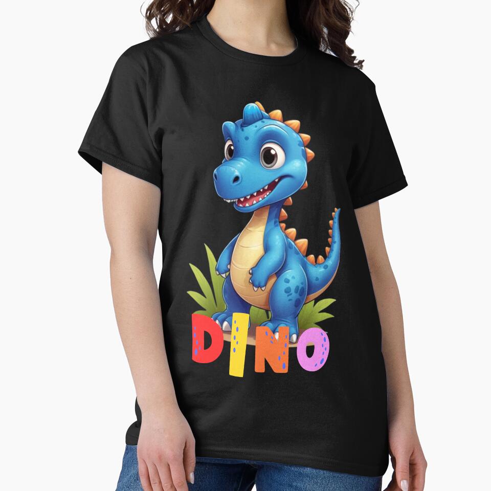 Dino-Dinosaur by KIDS-PRINTS T-Shirts, Hoodie, Sweatshirt | BlankRebels.com (Image 2)