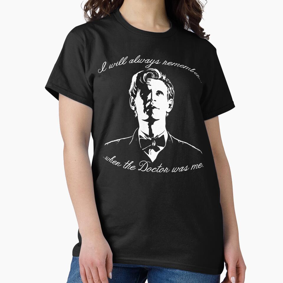 Eleventh Doctor - I will always remember... by Jennette Brown T-Shirts, Hoodie, Sweatshirt | BlankRebels.com (Image 2)