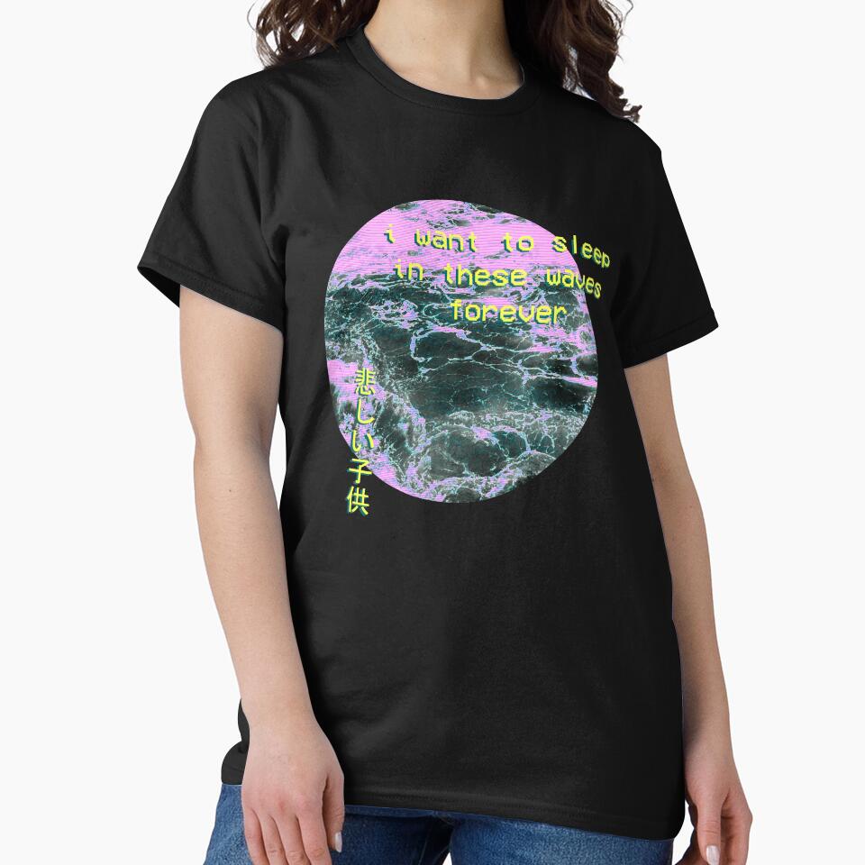 Aesthetic Vaporwave Meme Gift Emotional Vaporwave by D-C-Designs T-Shirts, Hoodie, Sweatshirt | BlankRebels.com (Image 2)