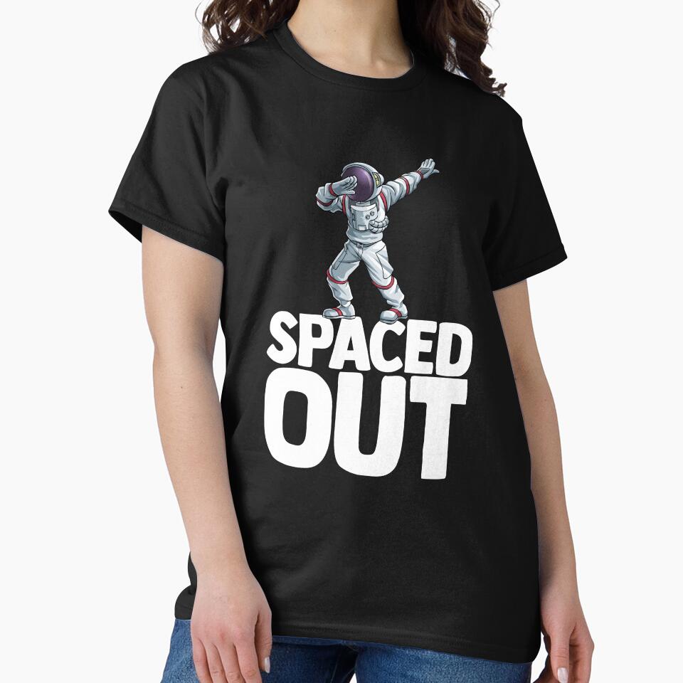 Spaced Out Astronaut Dabbing Outserspace Science Geek by Bendthetrend T-Shirts, Hoodie, Sweatshirt (Image 2)