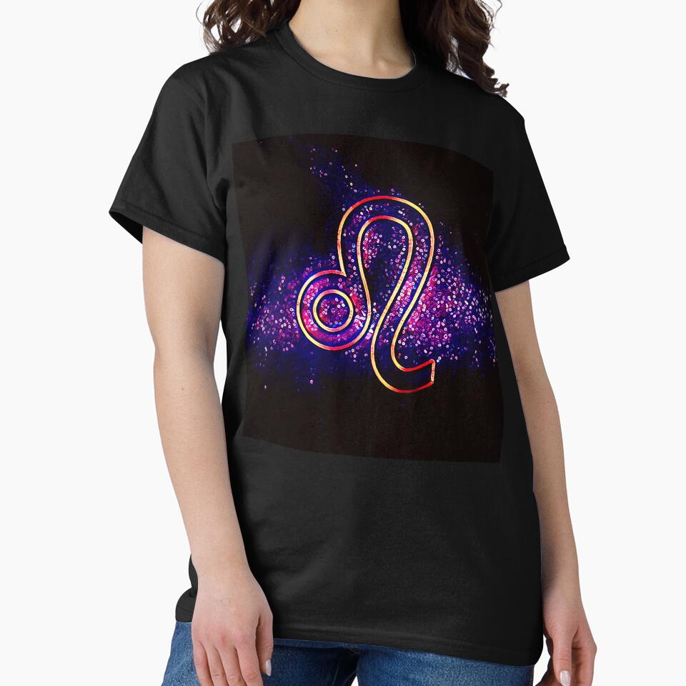 Leo (Retro Leo Zodiac) by UniqueDeignz T-Shirts, Hoodie, Sweatshirt | BlankRebels.com (Image 2)
