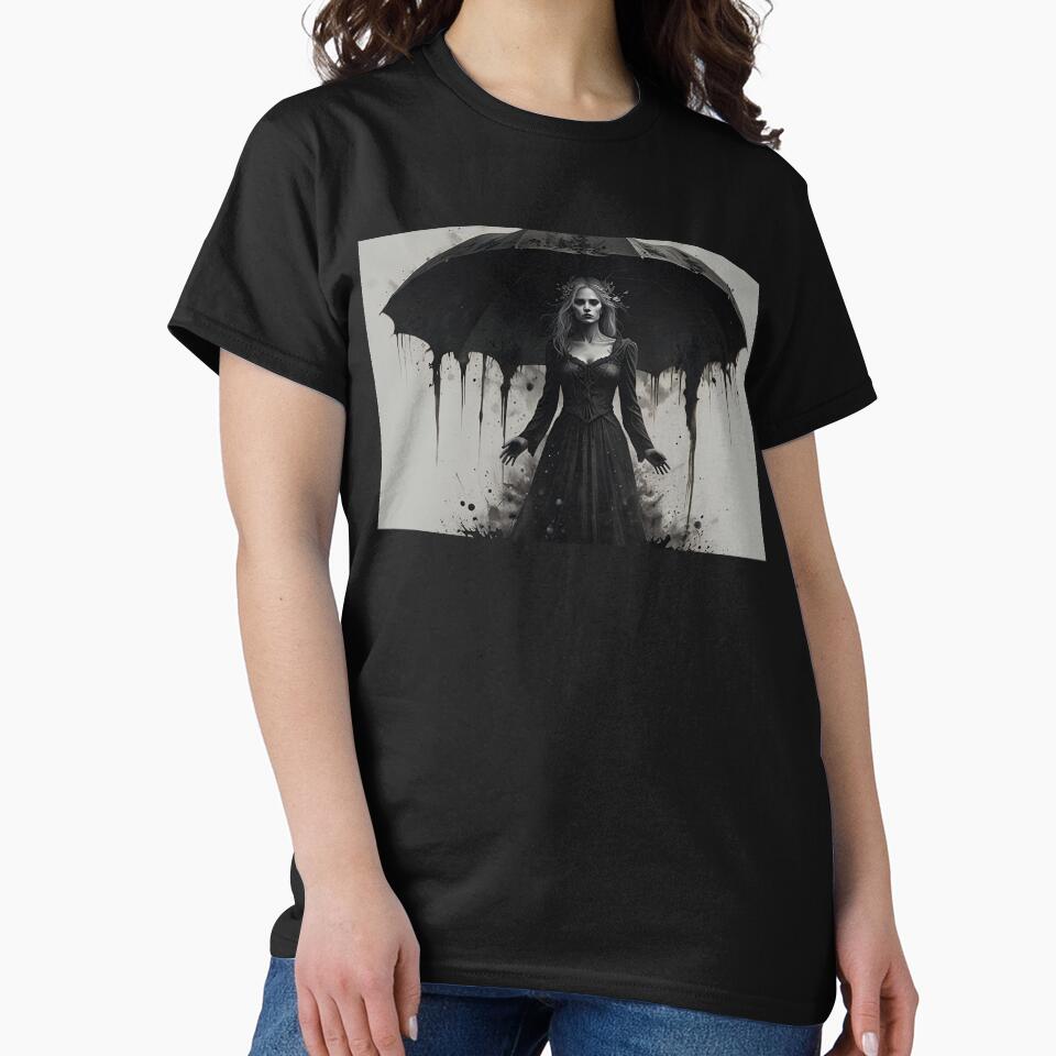 Lady in Black by SademJP T-Shirts, Hoodie, Sweatshirt | BlankRebels.com (Image 2)