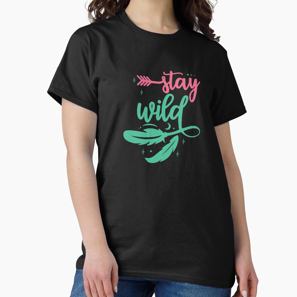 Stay Wild Hippie Boho Chic by ThreadsNouveau T-Shirts, Hoodie, Sweatshirt | BlankRebels.com (Image 2)
