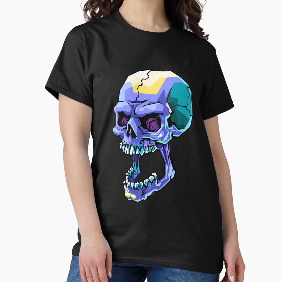 Skull of the ghost by Catvektor T-Shirts, Hoodie, Sweatshirt | BlankRebels.com (Image 2)