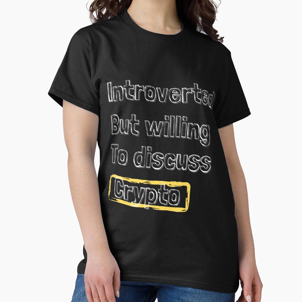 Introverted Crypto Cryptocurrency Shirt by Waritha (02) Srithong Hoodie, Sweatshirt | BlankRebels.com (Image 2)