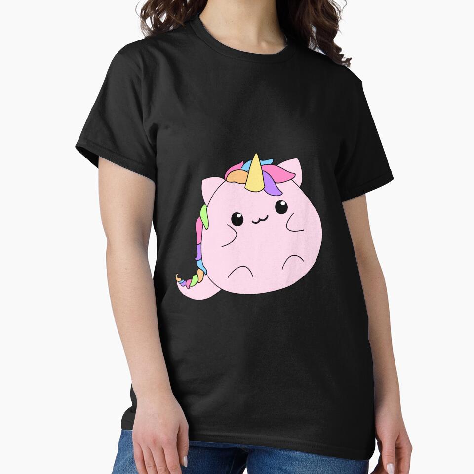 Cute Kawaii Chonky Chibi Funny Unicorn Lover #1 by Annisa Yuwanda T-Shirts, Hoodie, Sweatshirt | BlankRebels.com (Image 2)
