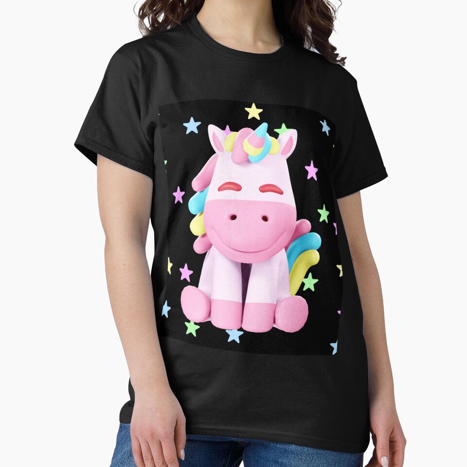 UNICORN GRAPHIC STAR SOCK PUPPET UNICORN DESIGN by OnlineTshirtMan T-Shirts, Hoodie, Sweatshirt | BlankRebels.com (Image 2)