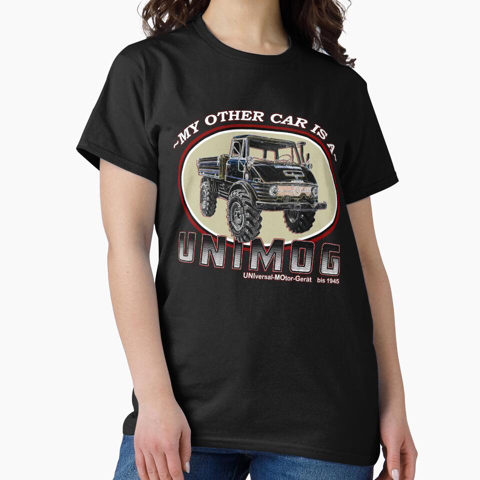 My other car is a UNIMOG by Groenendijk T-Shirts, Hoodie, Sweatshirt | BlankRebels.com (Image 2)