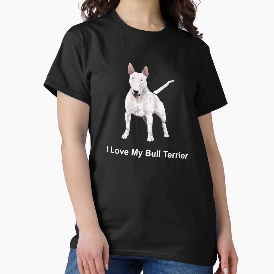 Bull Terrier by SillyShirtsLOL T-Shirts, Hoodie, Sweatshirt | BlankRebels.com (Image 2)
