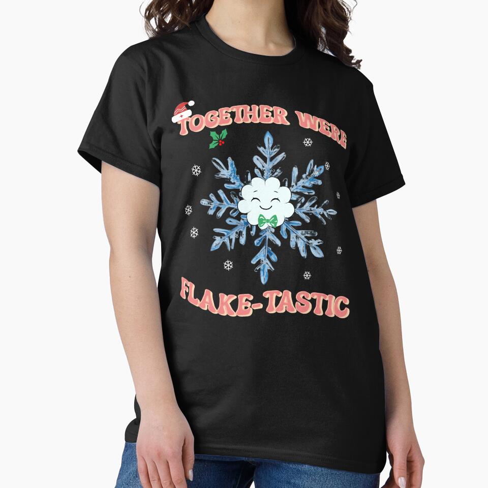 Couple Shirts - SnowFlake 2 by MoonsunCraft Hoodie, Sweatshirt | BlankRebels.com (Image 2)