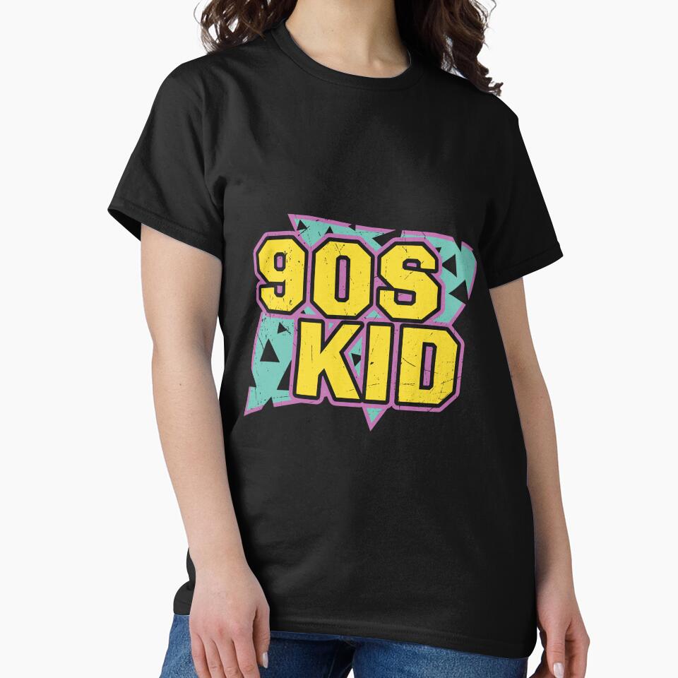 Retro Trend: 90's Kid - Vibrant and Nostalgic Art of the 90s by lojadpop T-Shirts, Hoodie, Sweatshirt (Image 2)