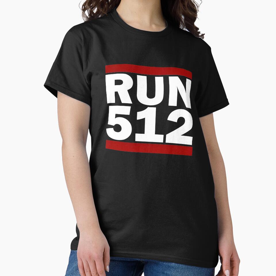 512 Design Run Texas Area Code Design Texas Running Gifts by drwigglebutts T-Shirts, Hoodie, Sweatshirt (Image 2)