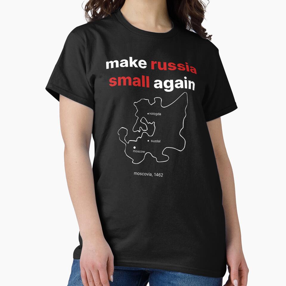 Make Russia Small Again: real Zelensky tshirt by Everyday shop | Creativity first | Eastern Europe Style... (Image 2)