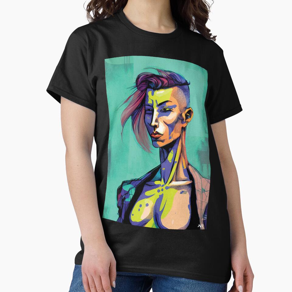 Neon Punk#20 by PhiloSophyEye T-Shirts, Hoodie, Sweatshirt | BlankRebels.com (Image 2)