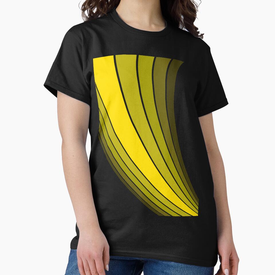 Stripes abstract yellow Art by Tshirtstory T-Shirts, Hoodie, Sweatshirt | BlankRebels.com (Image 2)