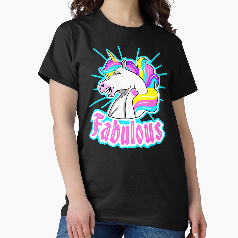 Fabulous Unicorn by Tim Addison T-Shirts, Hoodie, Sweatshirt | BlankRebels.com (Image 2)