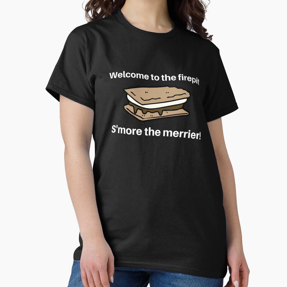 Welcome to the firepit s'more the merrier by OurBlairWorld T-Shirts, Hoodie, Sweatshirt | BlankRebels.com (Image 2)