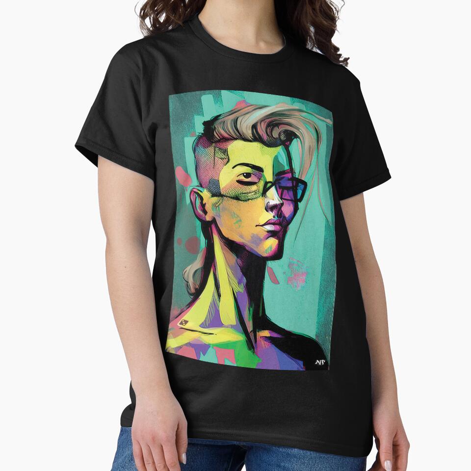Neon Punk#3 by PhiloSophyEye T-Shirts, Hoodie, Sweatshirt | BlankRebels.com (Image 2)