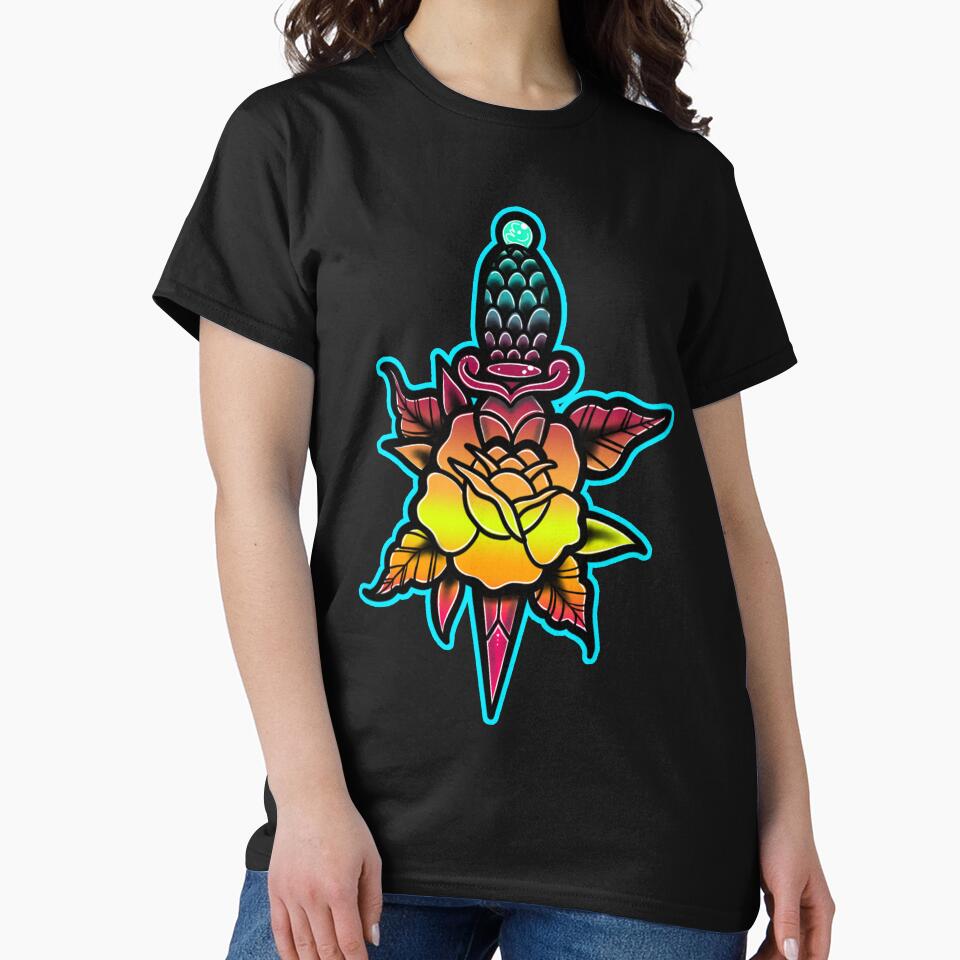 Rose and Dagger by Wes Losner T-Shirts, Hoodie, Sweatshirt | BlankRebels.com (Image 2)