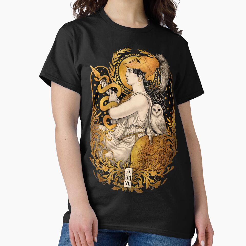 PALLAS ATHENA by medusadollmaker T-Shirts, Hoodie, Sweatshirt | BlankRebels.com (Image 2)