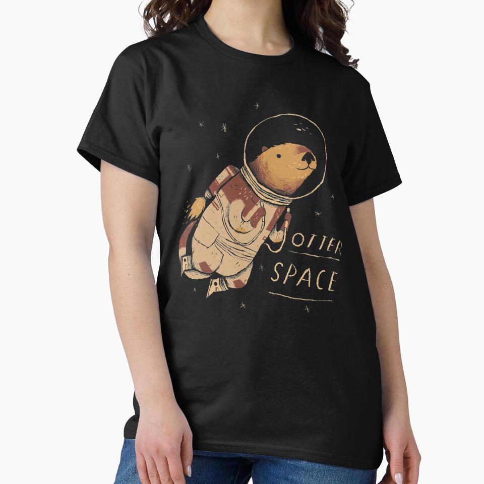otter space by louros T-Shirts, Hoodie, Sweatshirt | BlankRebels.com (Image 2)