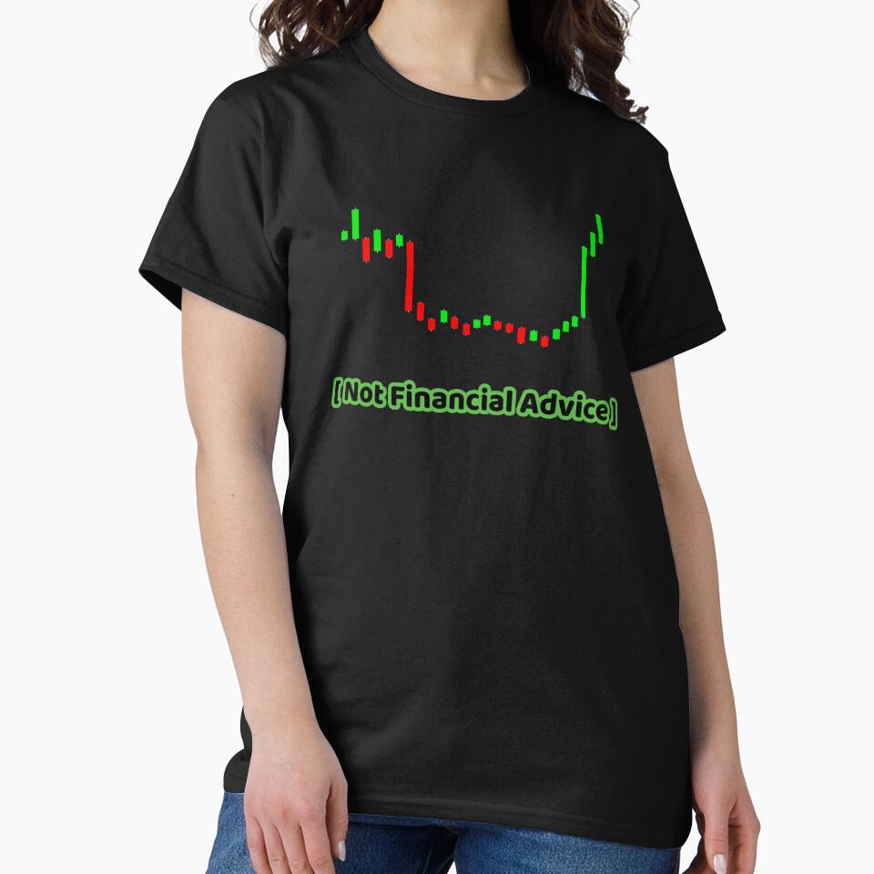 Not Financial Advice - Funny Trading Candlestick Chart by SDH-Designs