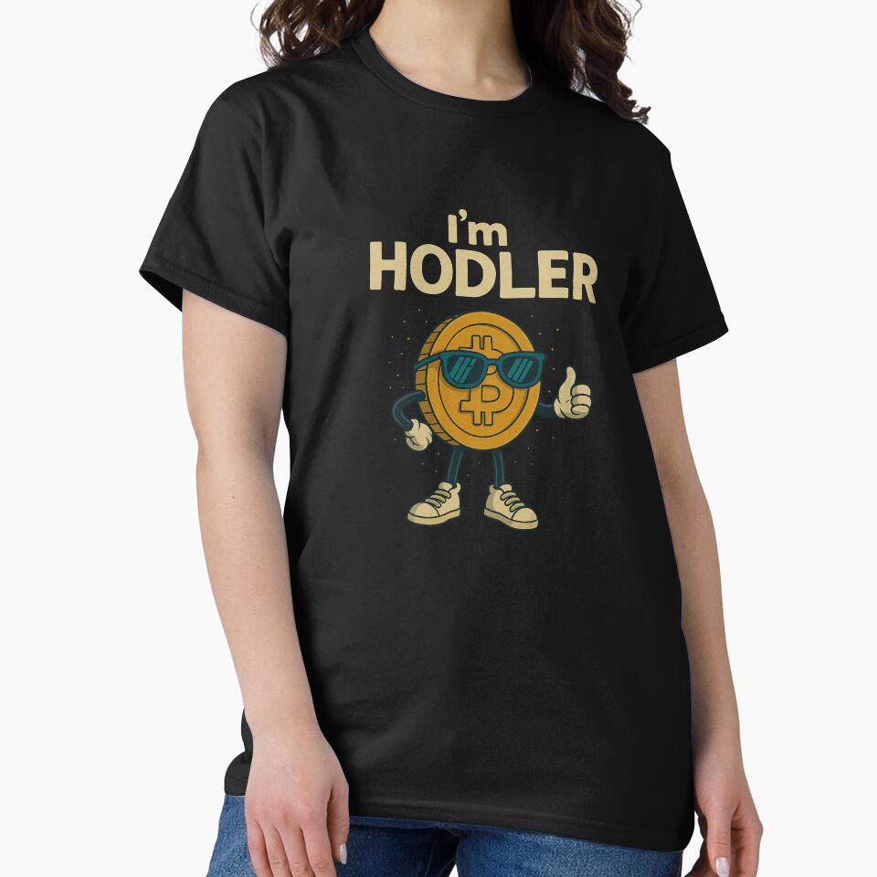 Bitcoin, I'm Hodler – Funny Gifts for Crypto Bitcoin Investor by Prints-by-Olaf T-Shirts, Hoodie, Sweatshirt (Image 2)