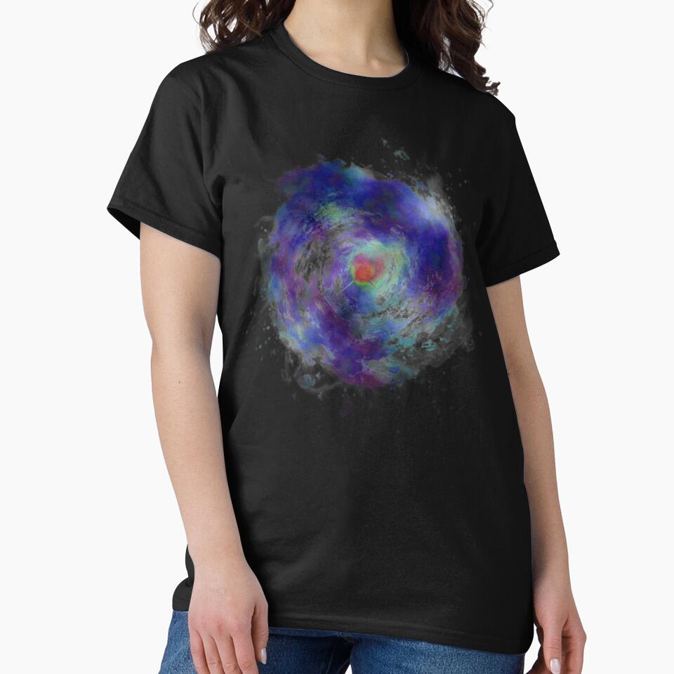 galaxy colorful by Chuft T-Shirts, Hoodie, Sweatshirt | BlankRebels.com (Image 2)