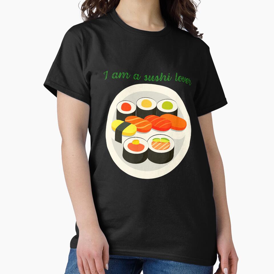 sushi Lover by sebastiano01 T-Shirts, Hoodie, Sweatshirt | BlankRebels.com (Image 2)
