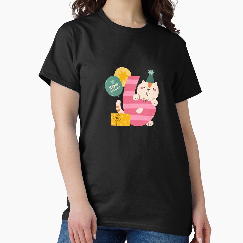 Birthday Cat by mando24895 T-Shirts, Hoodie, Sweatshirt | BlankRebels.com (Image 2)