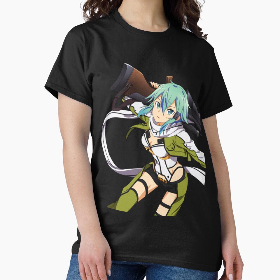 ♥ Shinon ♥ • SAO • by Zentenar T-Shirts, Hoodie, Sweatshirt | BlankRebels.com (Image 2)