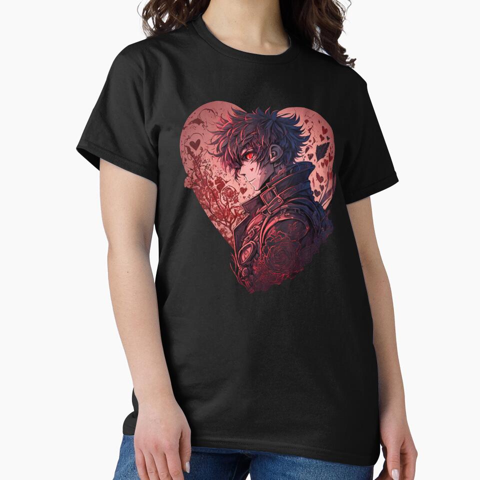 Anime Valentine by Juliascutecornr T-Shirts, Hoodie, Sweatshirt | BlankRebels.com (Image 2)