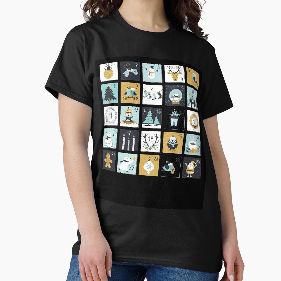 Christmas calendar 2020 by Mirnamar T-Shirts, Hoodie, Sweatshirt | BlankRebels.com (Image 2)