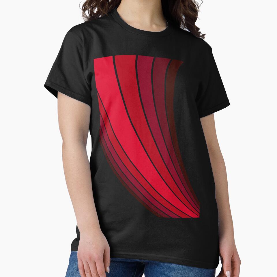 Stripes abstract Red Art by Tshirtstory T-Shirts, Hoodie, Sweatshirt | BlankRebels.com (Image 2)