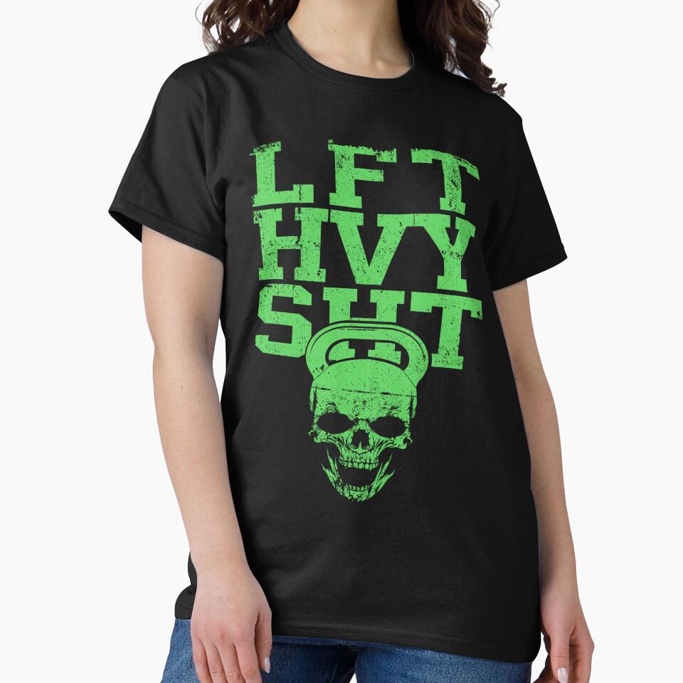 Lft Hvy Sht Fitness Gym Bodybuilding by Wildchagapicker T-Shirts, Hoodie, Sweatshirt | BlankRebels.com (Image 2)