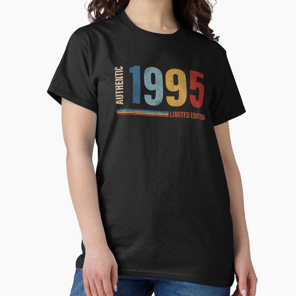 Vintage 1995, Authentic, Limited Edition. by friadesign T-Shirts, Hoodie, Sweatshirt | BlankRebels.com (Image 2)