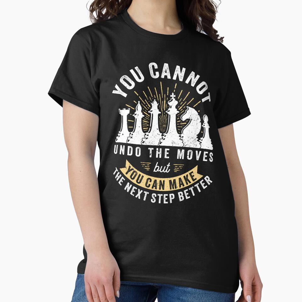 Vintage Chess Player Retro Next Step Better Chess Pieces by lanynx design T-Shirts, Hoodie, Sweatshirt (Image 2)