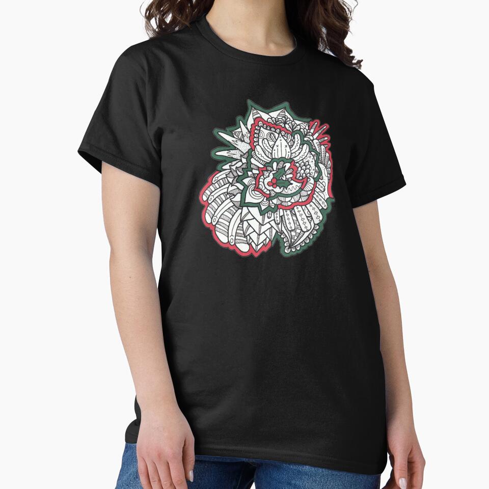 Holly At The Centre Of A Doodle. by TakoraTakora T-Shirts, Hoodie, Sweatshirt | BlankRebels.com (Image 2)