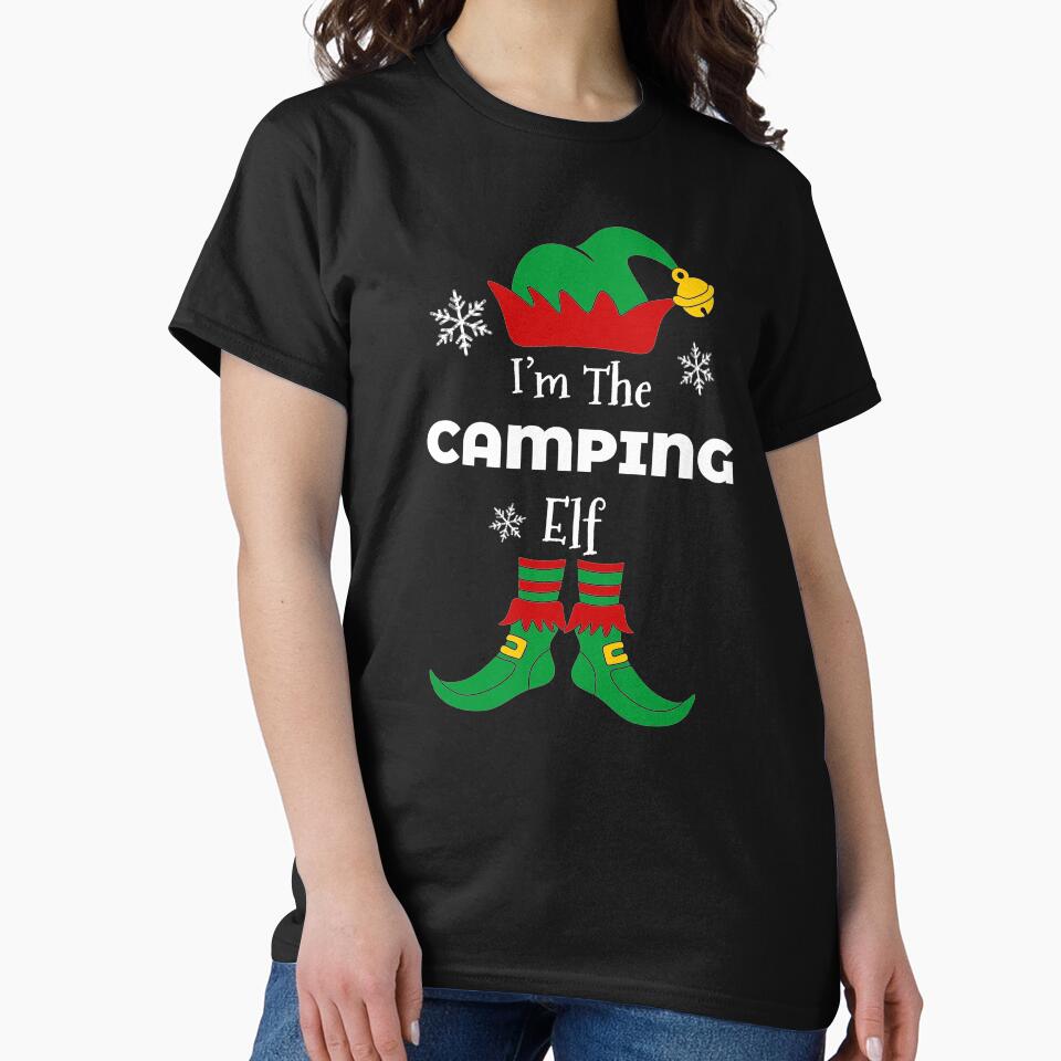 I'm the CAMPING Elf Family Matching Christmas Gift by CHday T-Shirts, Hoodie, Sweatshirt | BlankRebels.com (Image 2)