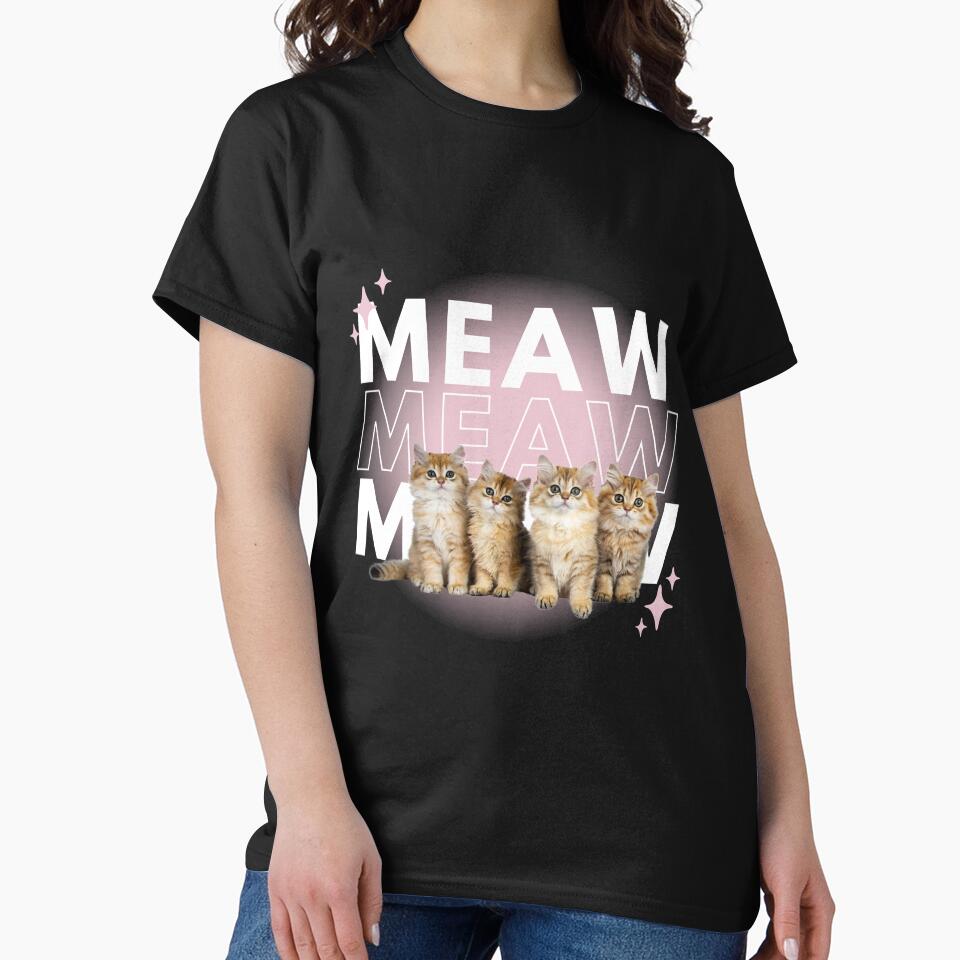 cute cats meaw y2k by shop43 T-Shirts, Hoodie, Sweatshirt | BlankRebels.com (Image 2)