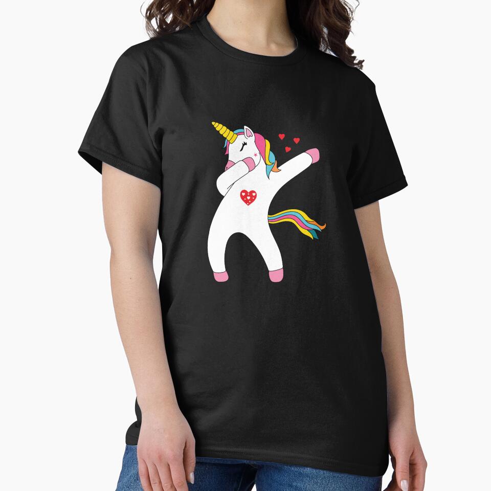 Dabbing Unicorn by MarshallStickerX T-Shirts, Hoodie, Sweatshirt | BlankRebels.com (Image 2)