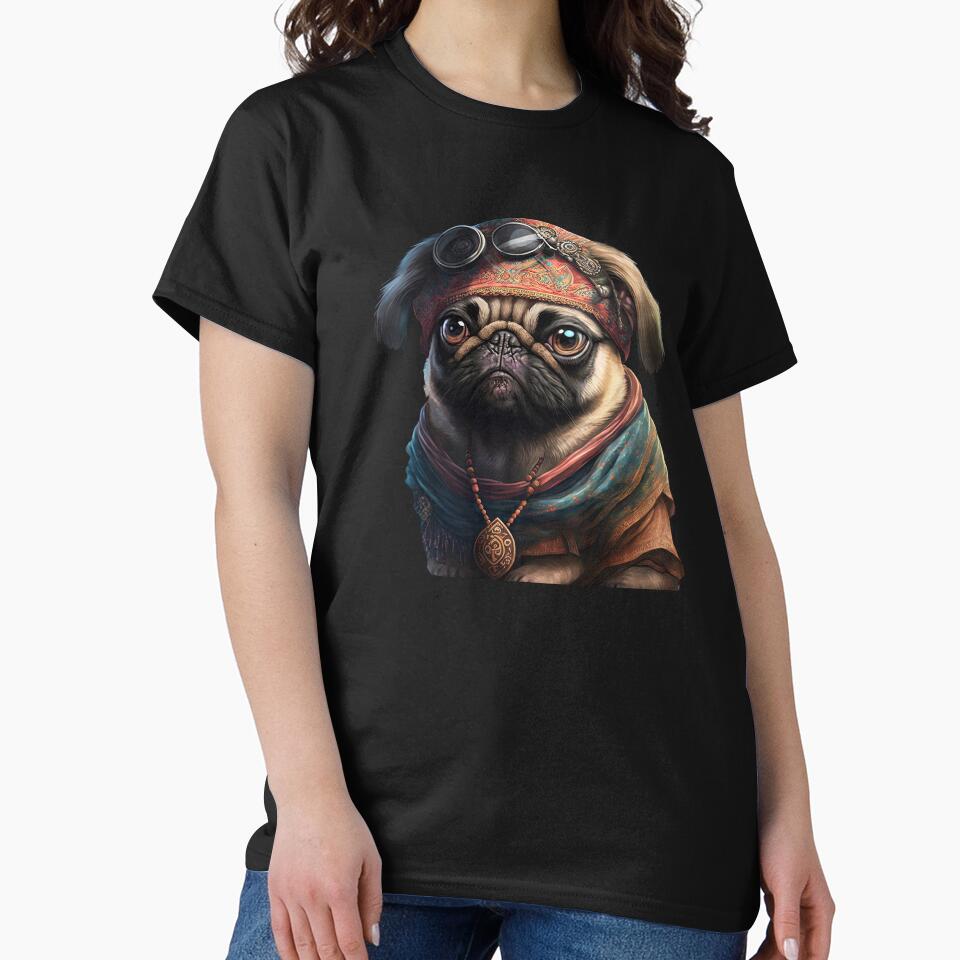 Festival pug by AnimalArtPhotos T-Shirts, Hoodie, Sweatshirt | BlankRebels.com (Image 2)