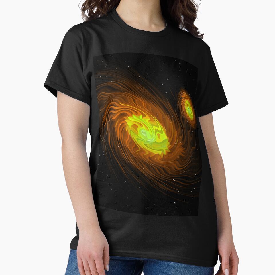 Whirlpool galaxy Abstract Art by Tshirtstory T-Shirts, Hoodie, Sweatshirt | BlankRebels.com (Image 2)