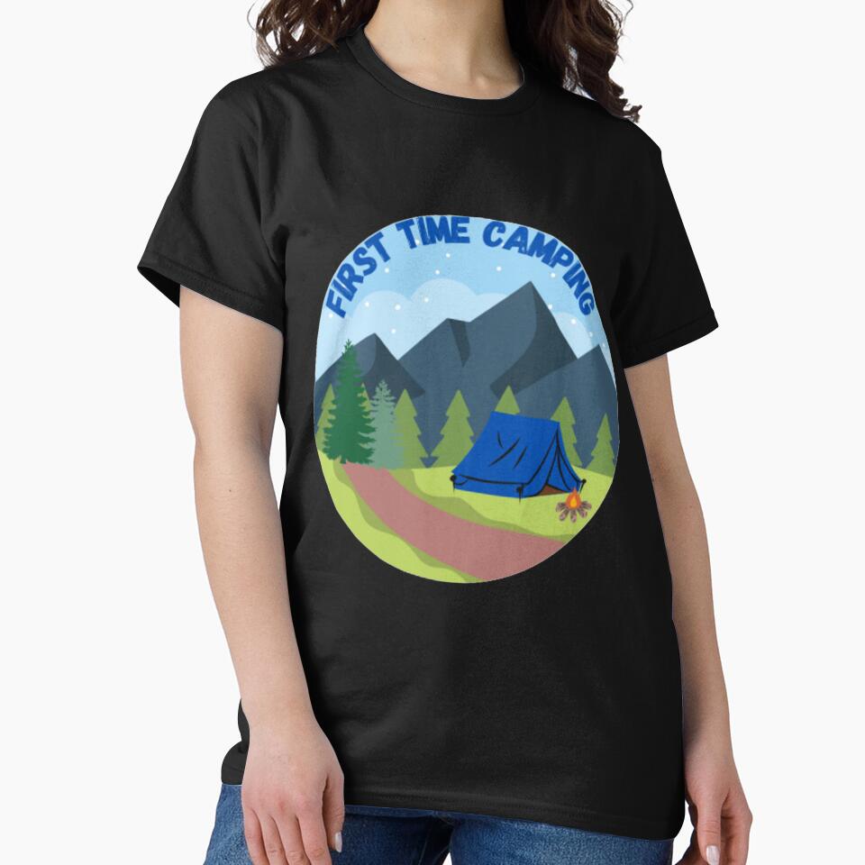 First time camping by smrithi2936 T-Shirts, Hoodie, Sweatshirt | BlankRebels.com (Image 2)
